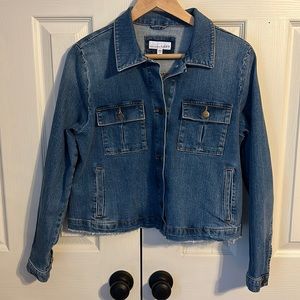 LOFT Cropped Jean Jacket